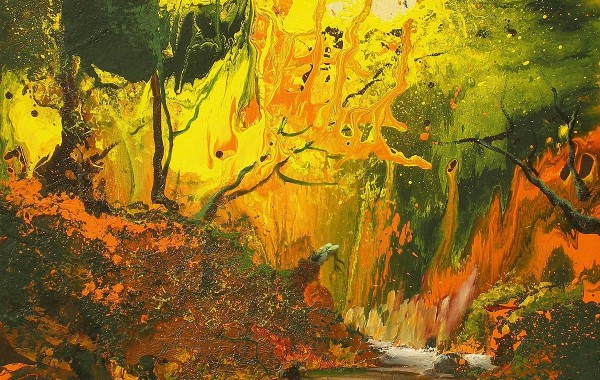 Podzim na řece Kamenice