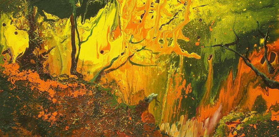 Podzim na řece Kamenice