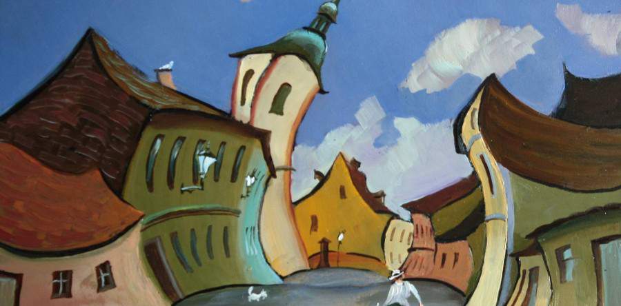 Křížová ul. v Litoměřicích