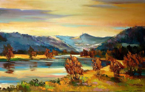 Polabí před Děčínem