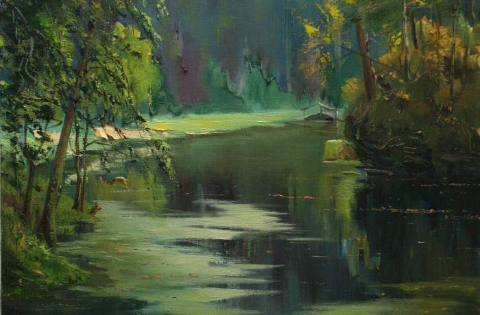 Rybník v Jetřichovicích