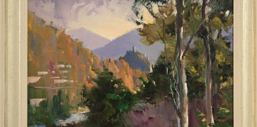 Střekov od Větruše