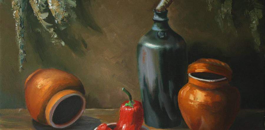 Zátiší s paprikou