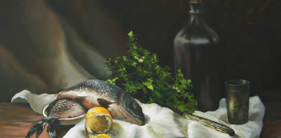 Zátiší s rybou