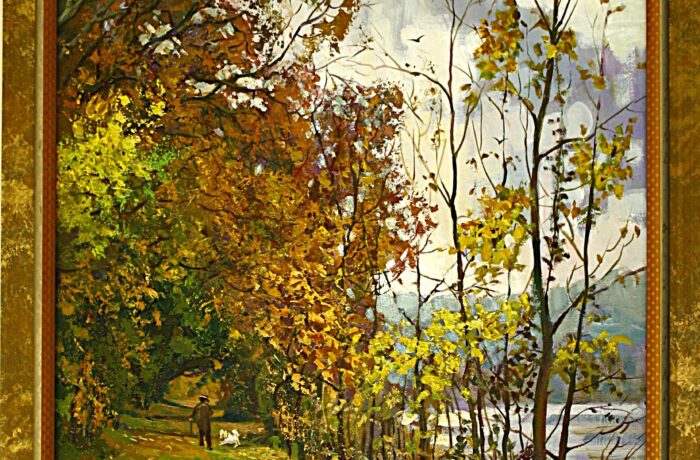 Polabí u Prackovic na podzim